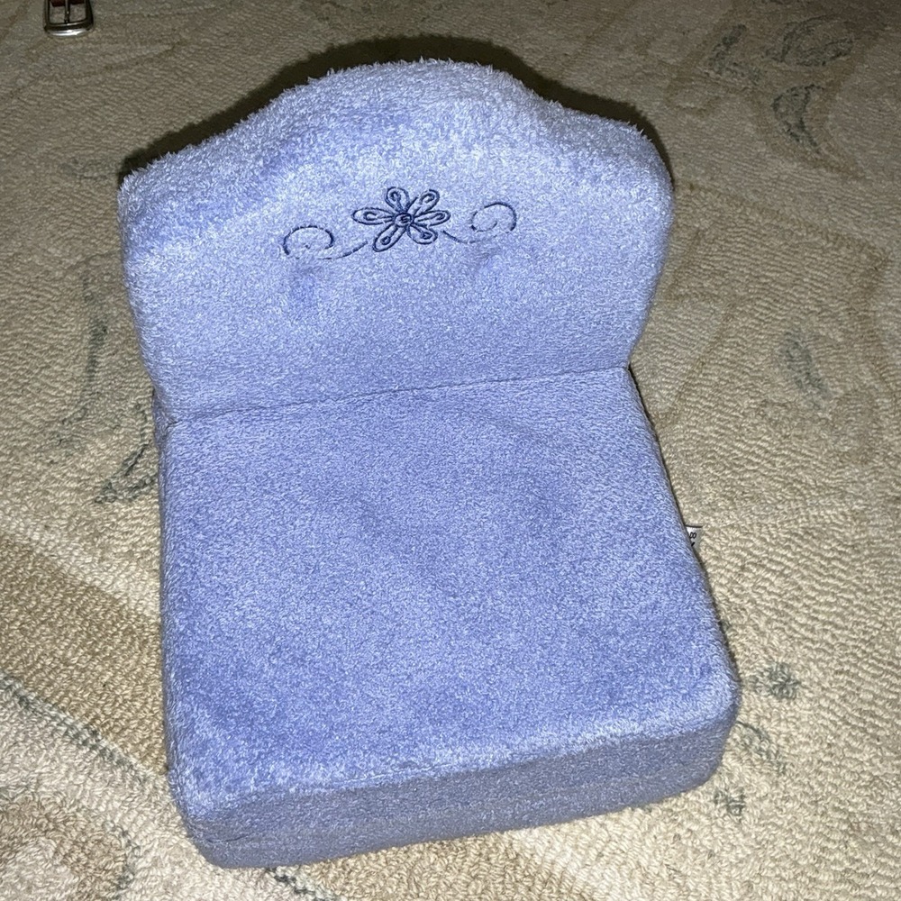 American Girl Purple Fold Out Bed‎ Flip Chaise Lounge Chair Furniture Couch